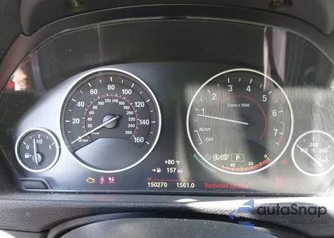 2015 BMW 328I из США, поврежденный, VIN WBA3A5G58FNS86925